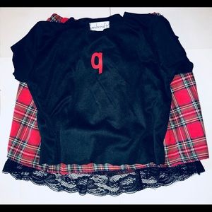 Big Girls Punk Rocker Halloween Costume